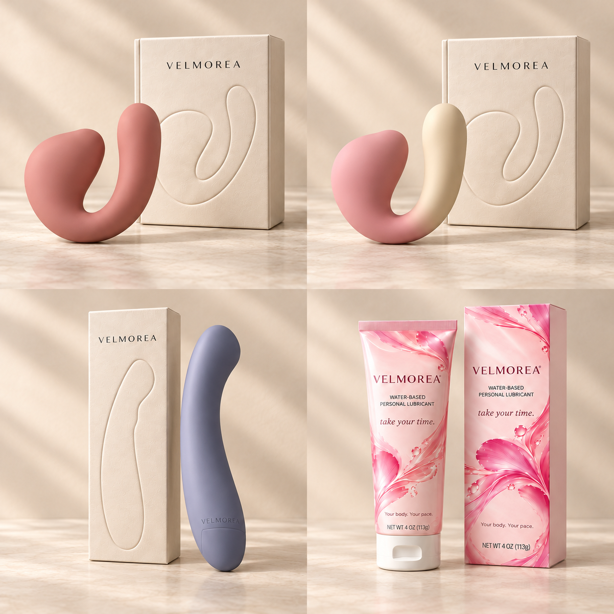 COVE, Dusty rose; concept rendering, not a final product photograph